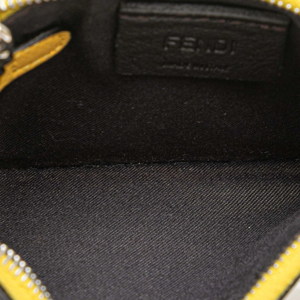 Fendi Zucca Embossed Leather Coin Pouch - 4
