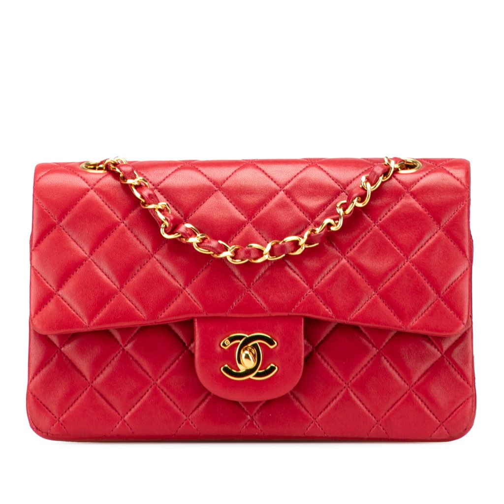 Chanel Small Classic Lambskin Double Flap