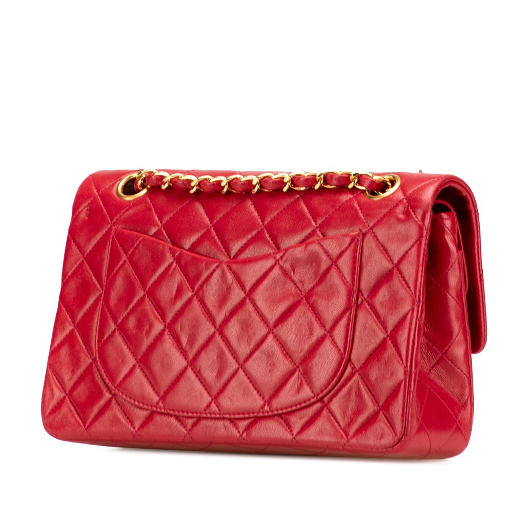 Chanel Small Classic Lambskin Double Flap - 2