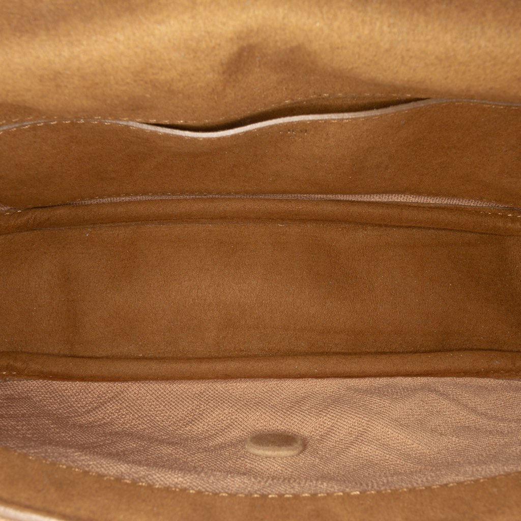 Fendi Zucca Canvas Chain Midi Baguette - 4