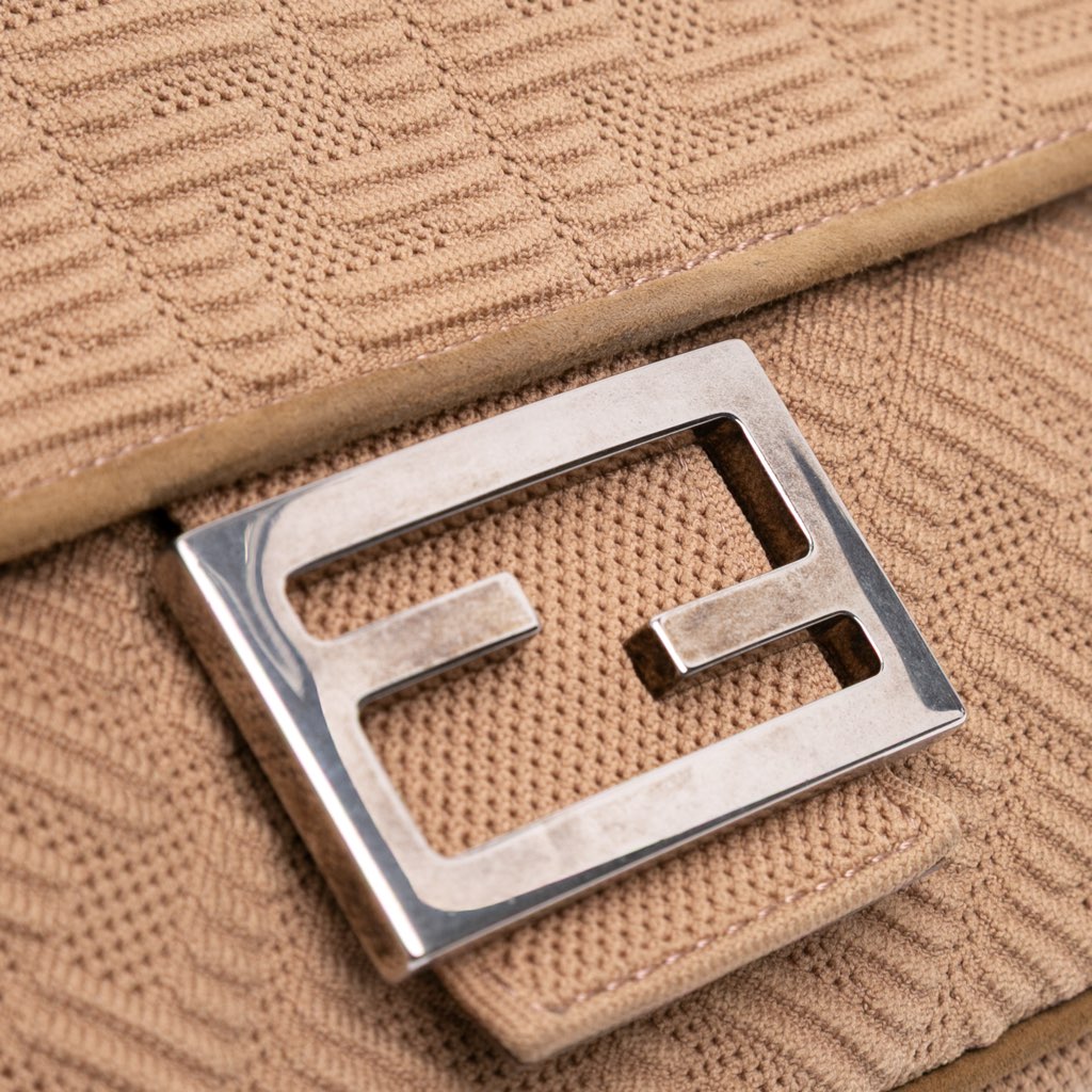 Fendi Zucca Canvas Chain Midi Baguette - Image 10