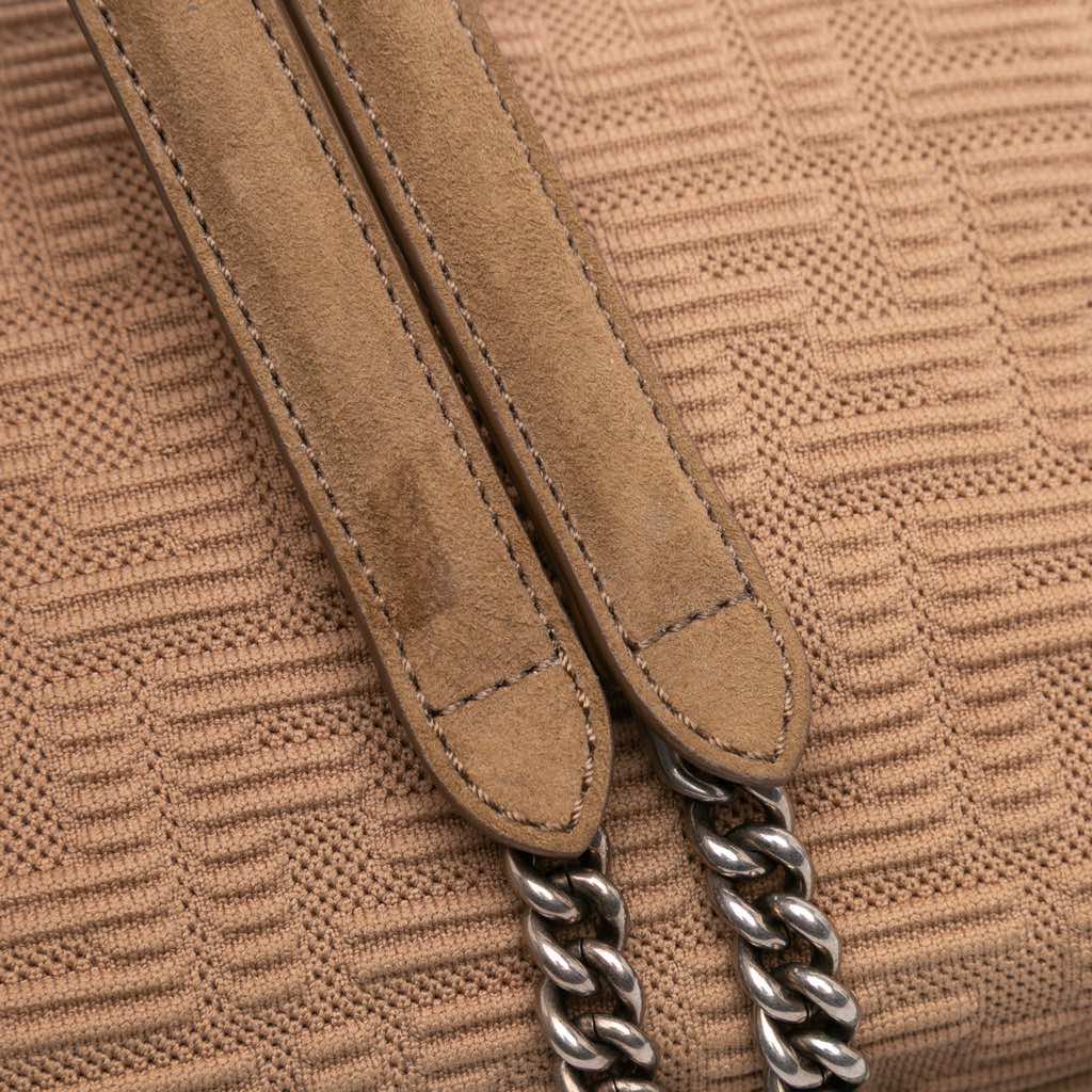 Fendi Zucca Canvas Chain Midi Baguette - Image 12