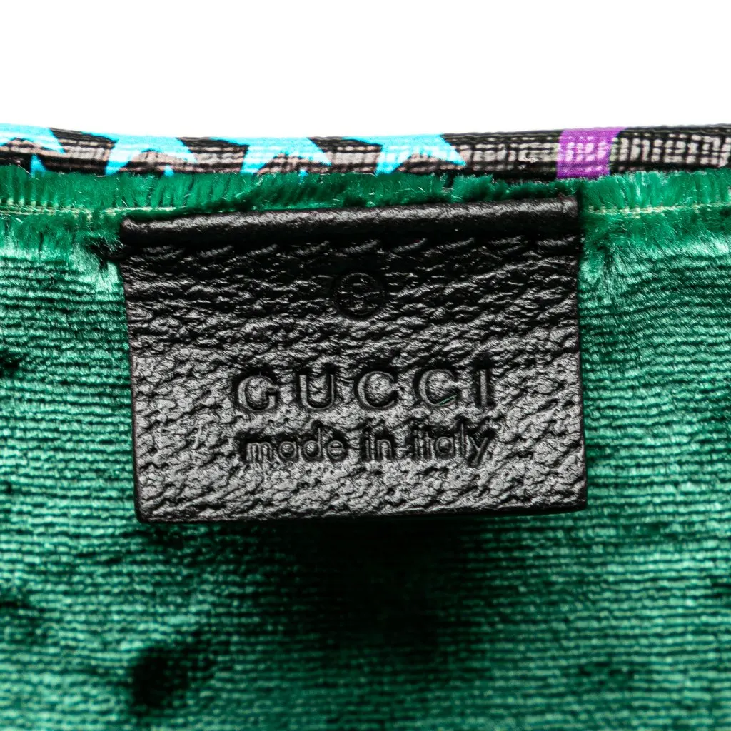 Gucci GG Supreme Psychedelic Guitar Case MultiColor Canvas Good - Box View
