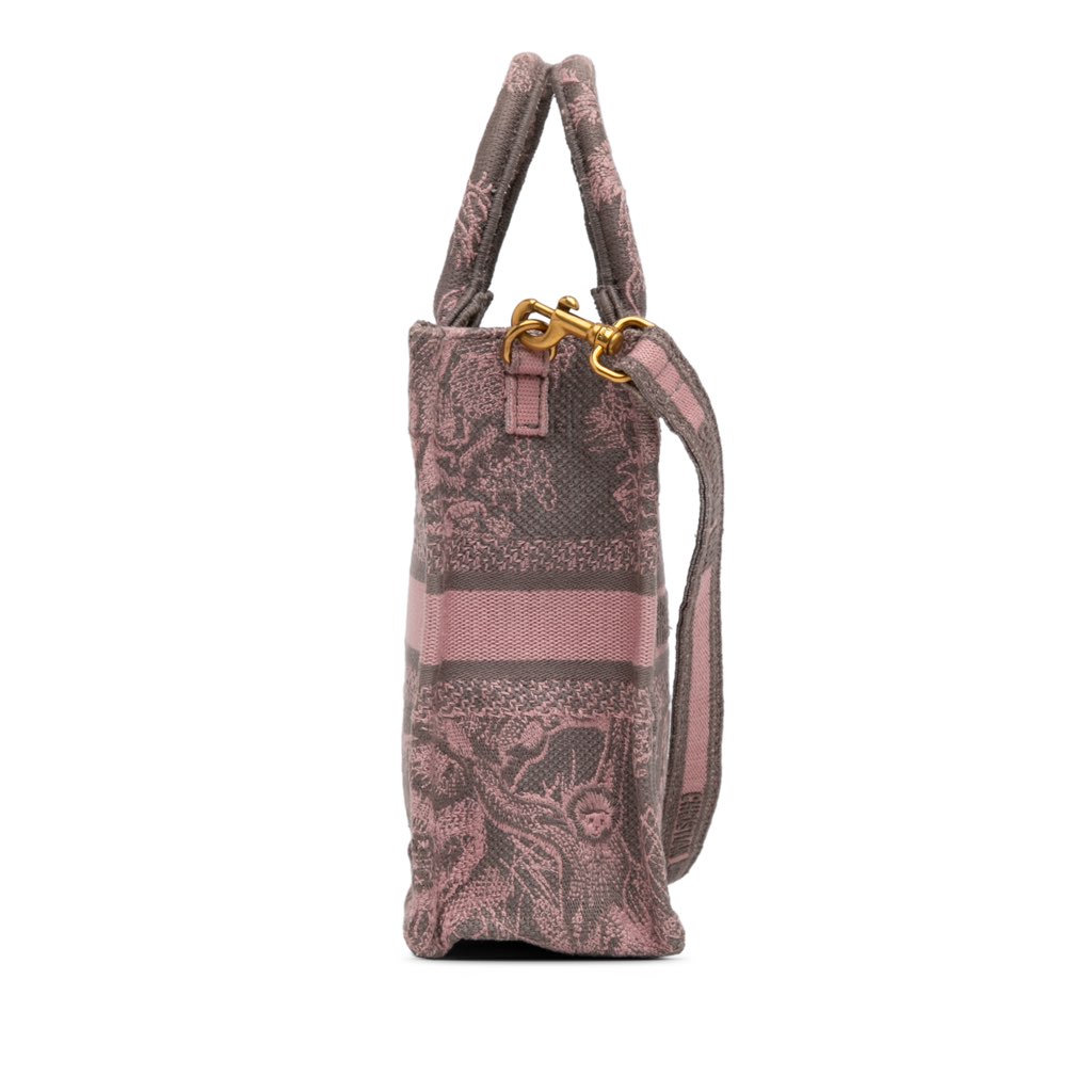 Dior Mini Toile de Jouy Vertical Book Tote - 4