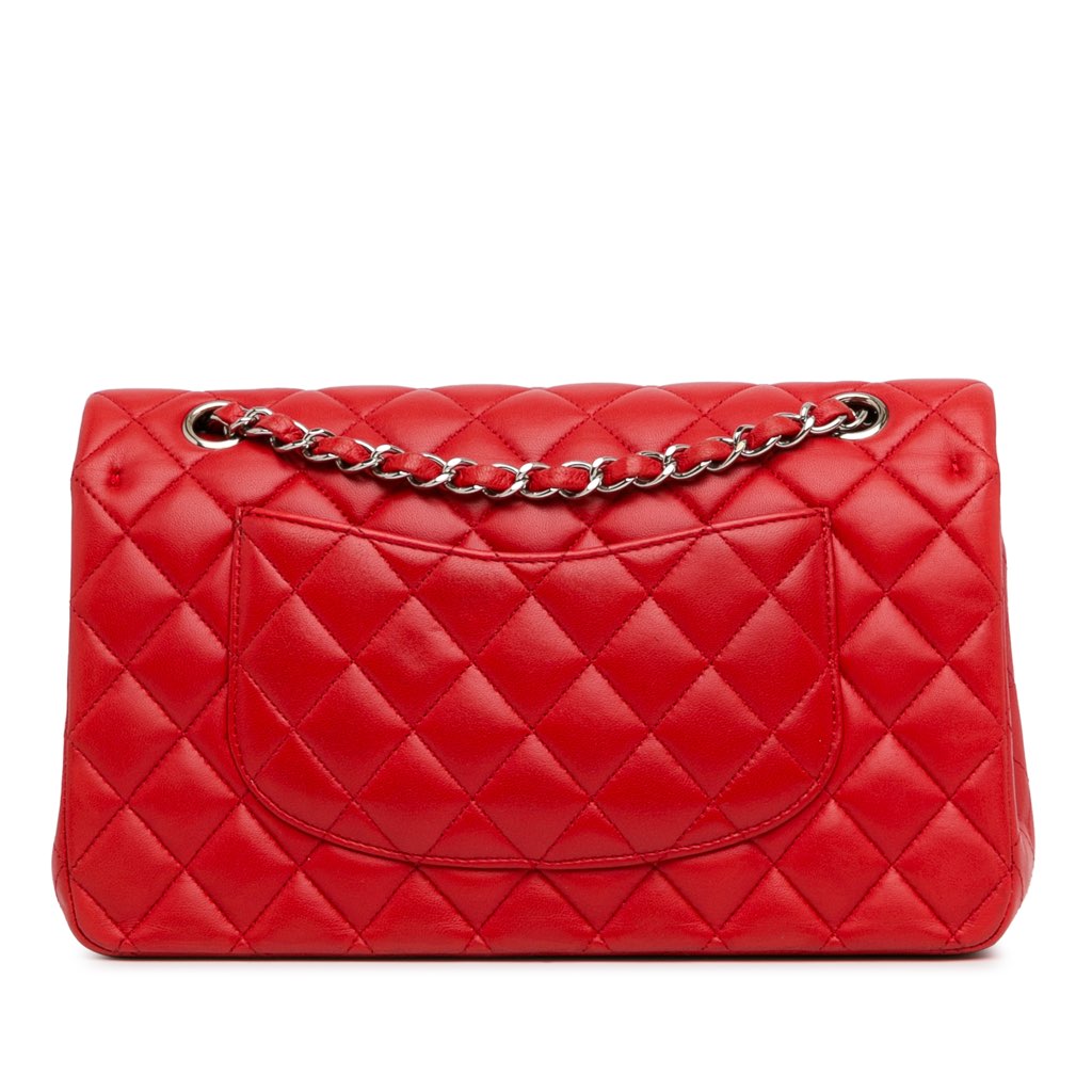 Chanel Medium Classic Lambskin Double Flap - 3