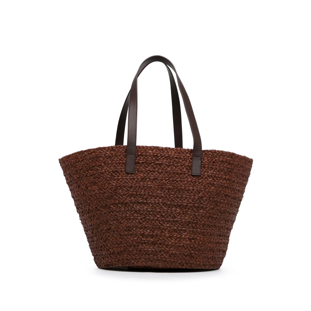 Saint Laurent Raffia Tote