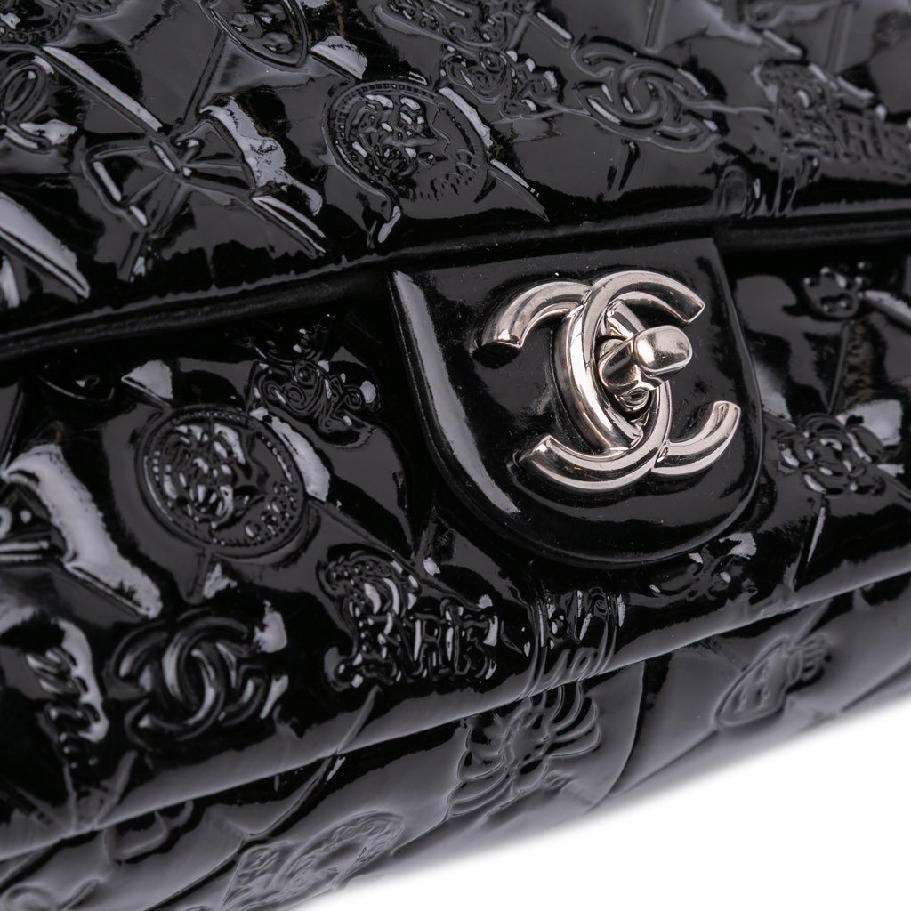 Chanel Medium Patent Lucky Symbols Flap - Image 11