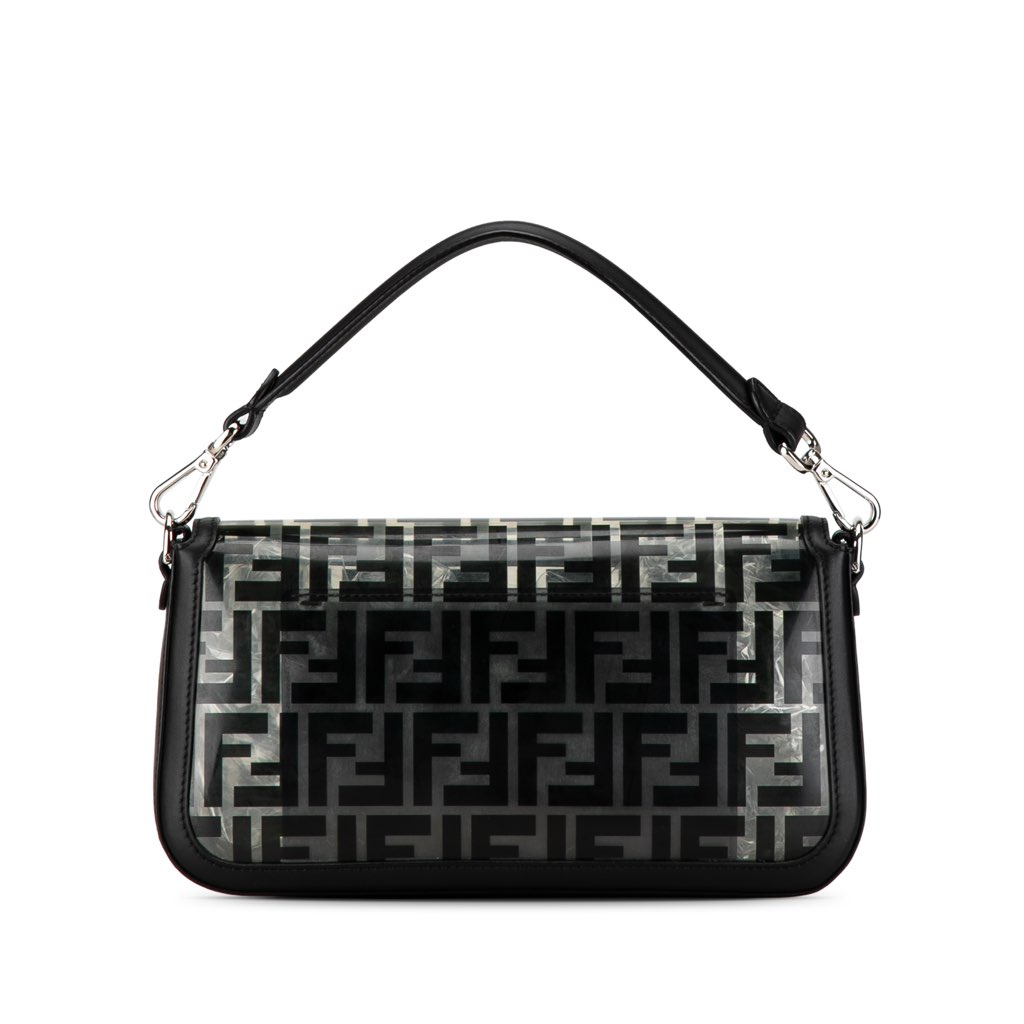 Fendi Medium Zucca PVC Baguette Satchel - 3