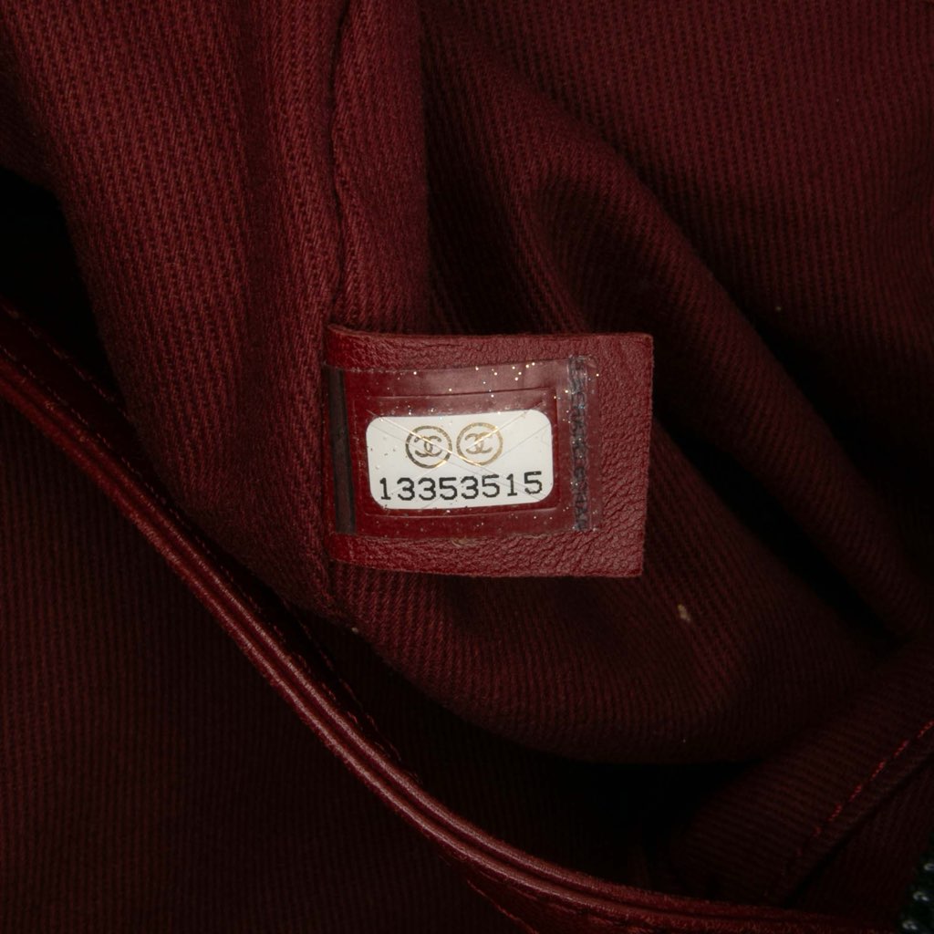 Chanel CC Quilted Aged Calfskin Coco Rider Bowling Bag - Side view