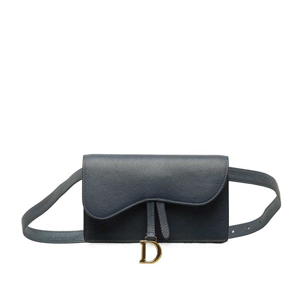 Dior Leather Saddle Belt Bag