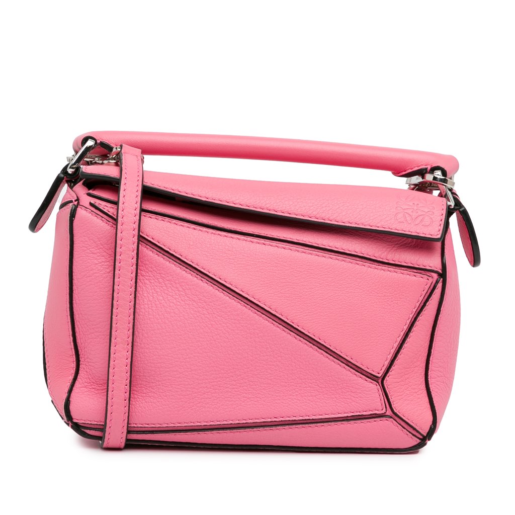Loewe Mini Calfskin Puzzle Satchel