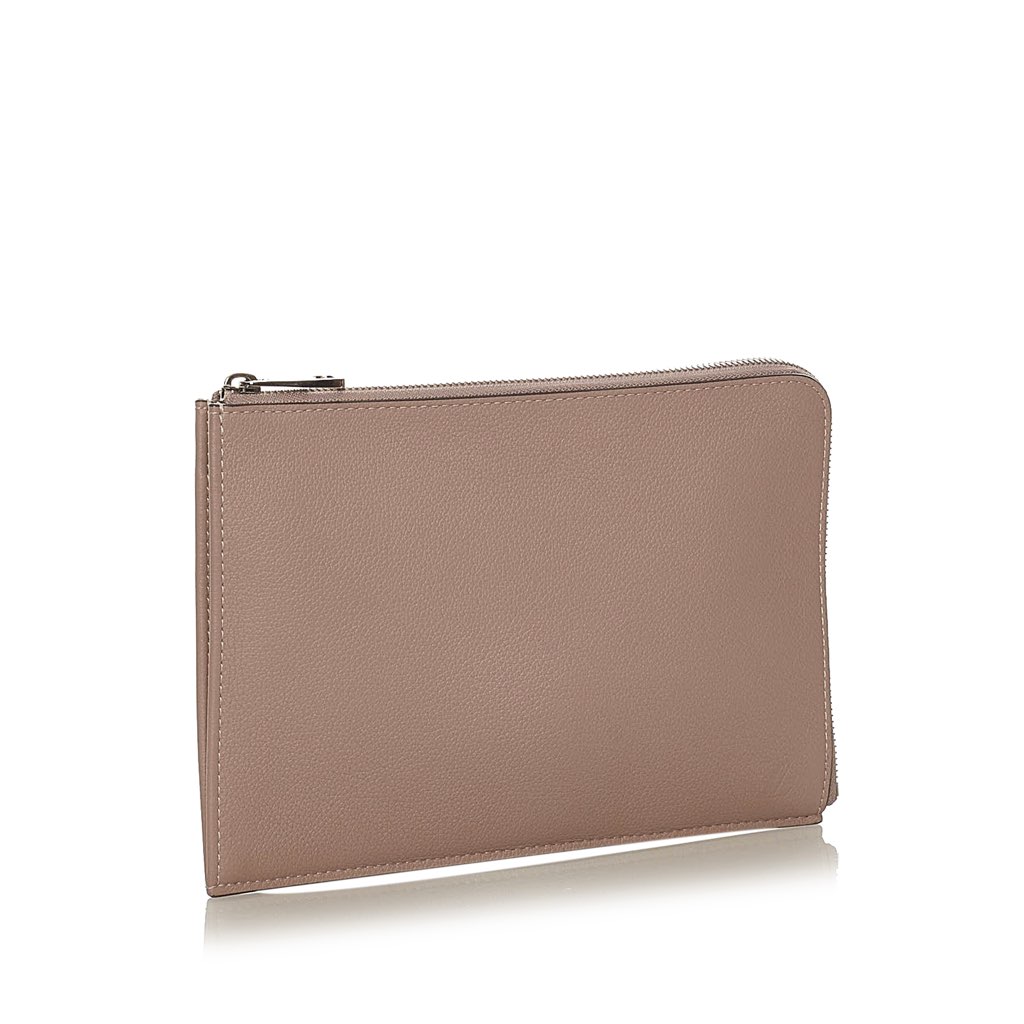 Louis Vuitton Taurillon Pochette Jour PM - Back view