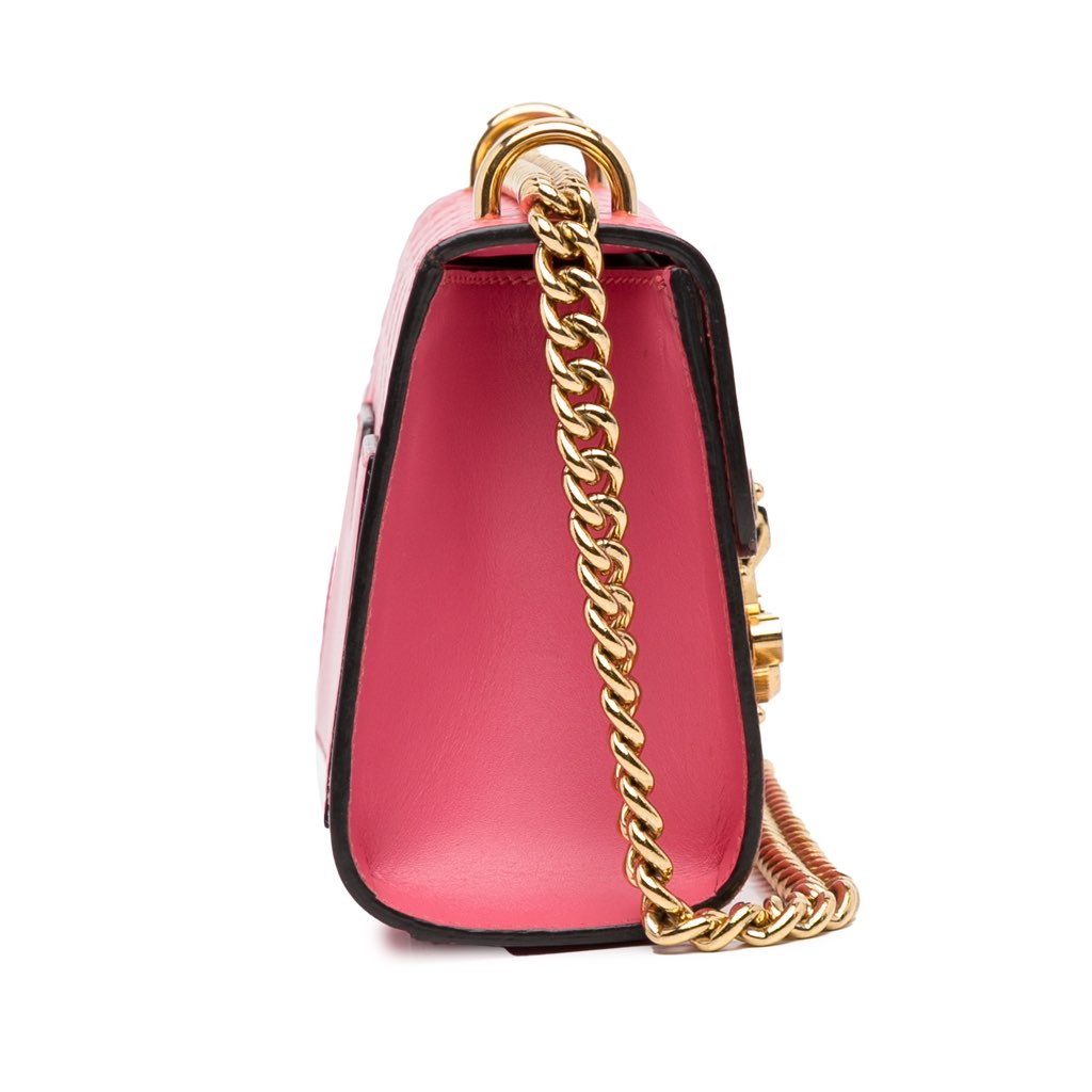 Gucci Small Guccissima Padlock Crossbody - 3