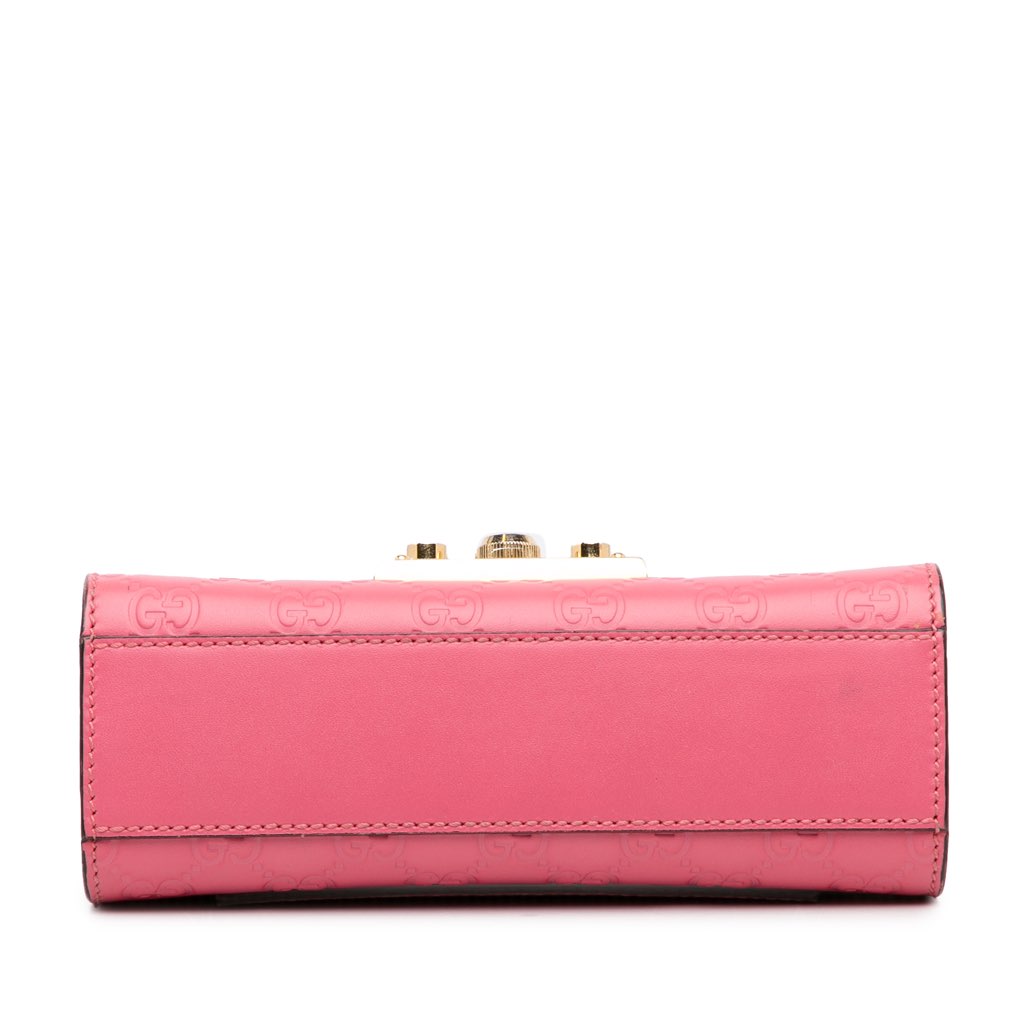 Gucci Small Guccissima Padlock Crossbody - 5
