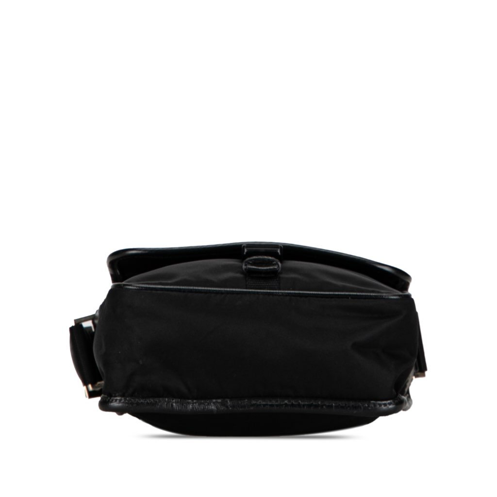 Prada Tessuto Buckle Messenger Bag - 4
