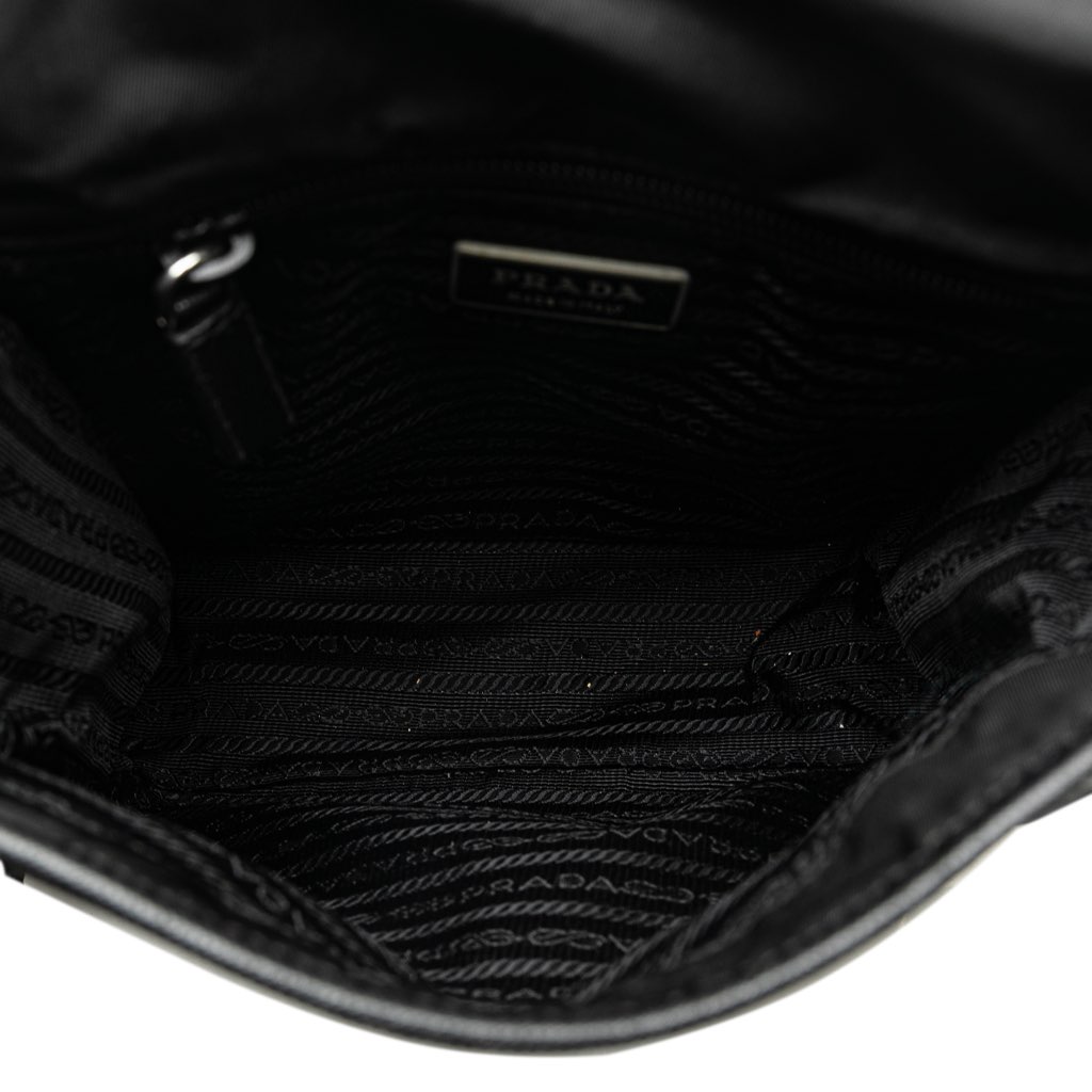 Prada Tessuto Buckle Messenger Bag - 5