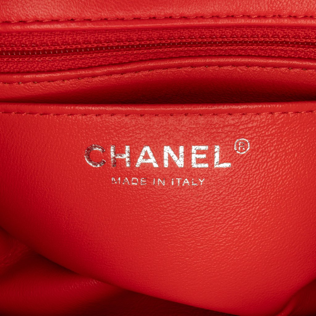 Chanel Mini Square Classic Lambskin Single Flap - Detail 1