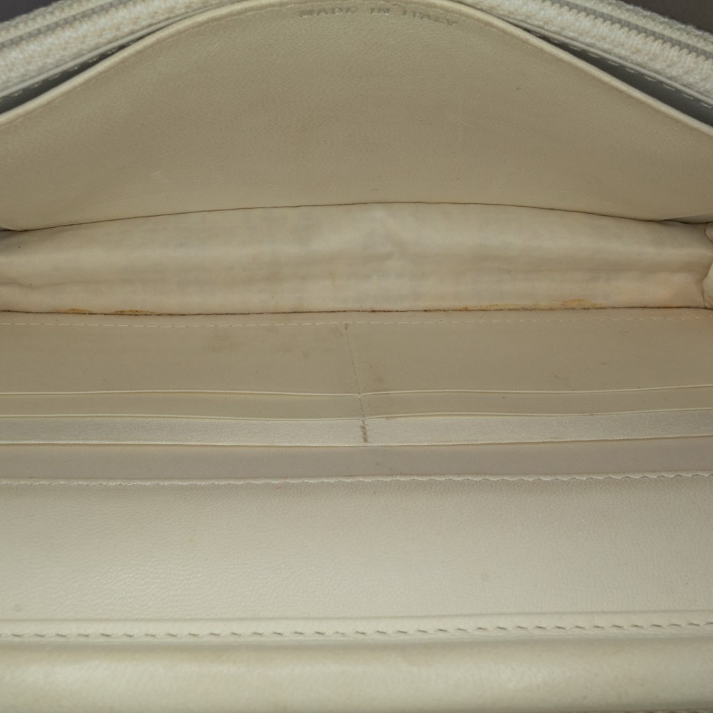 Chanel CC Coated Tweed Wallet On Chain - 5