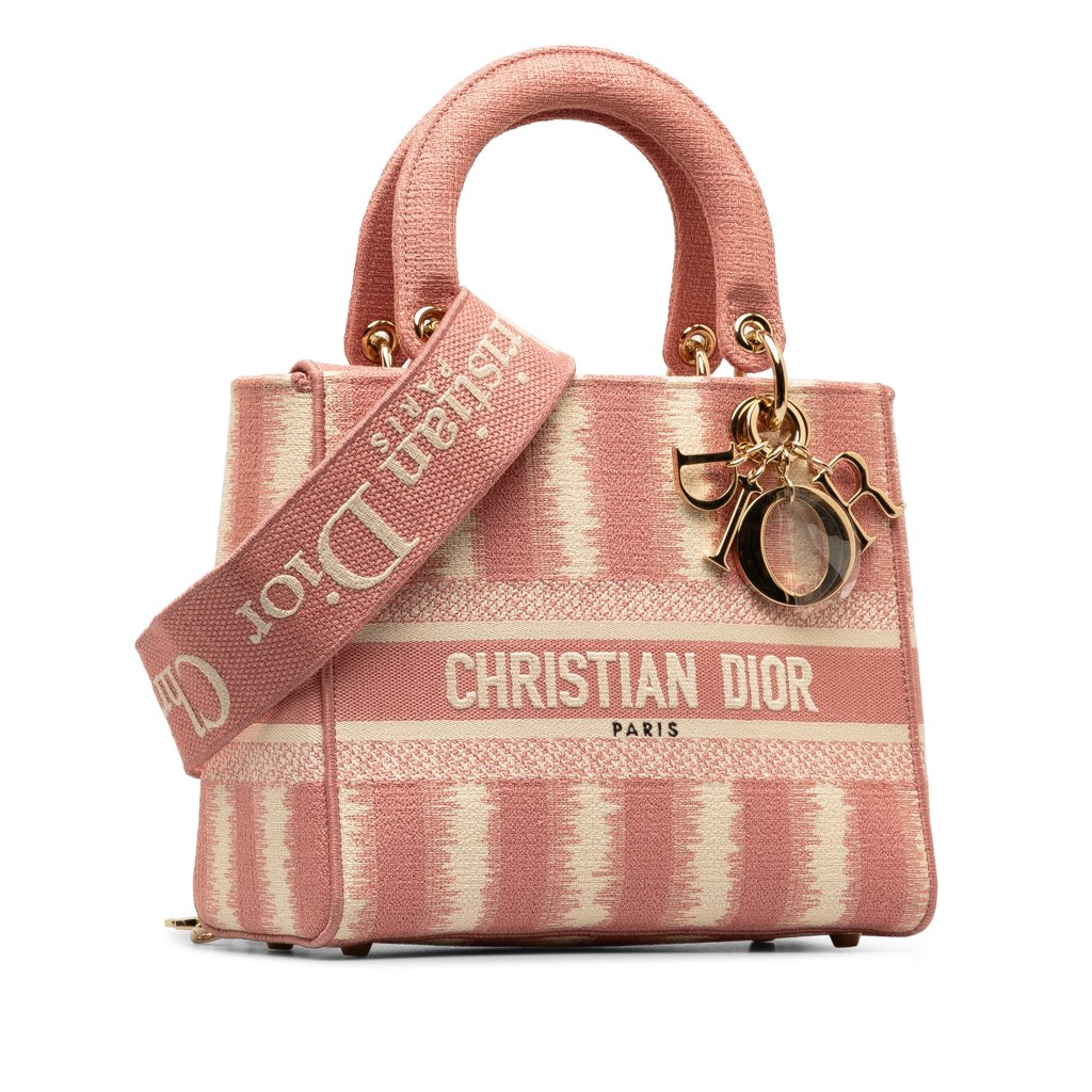 Dior Medium D-Stripes Lady D-Lite - 2
