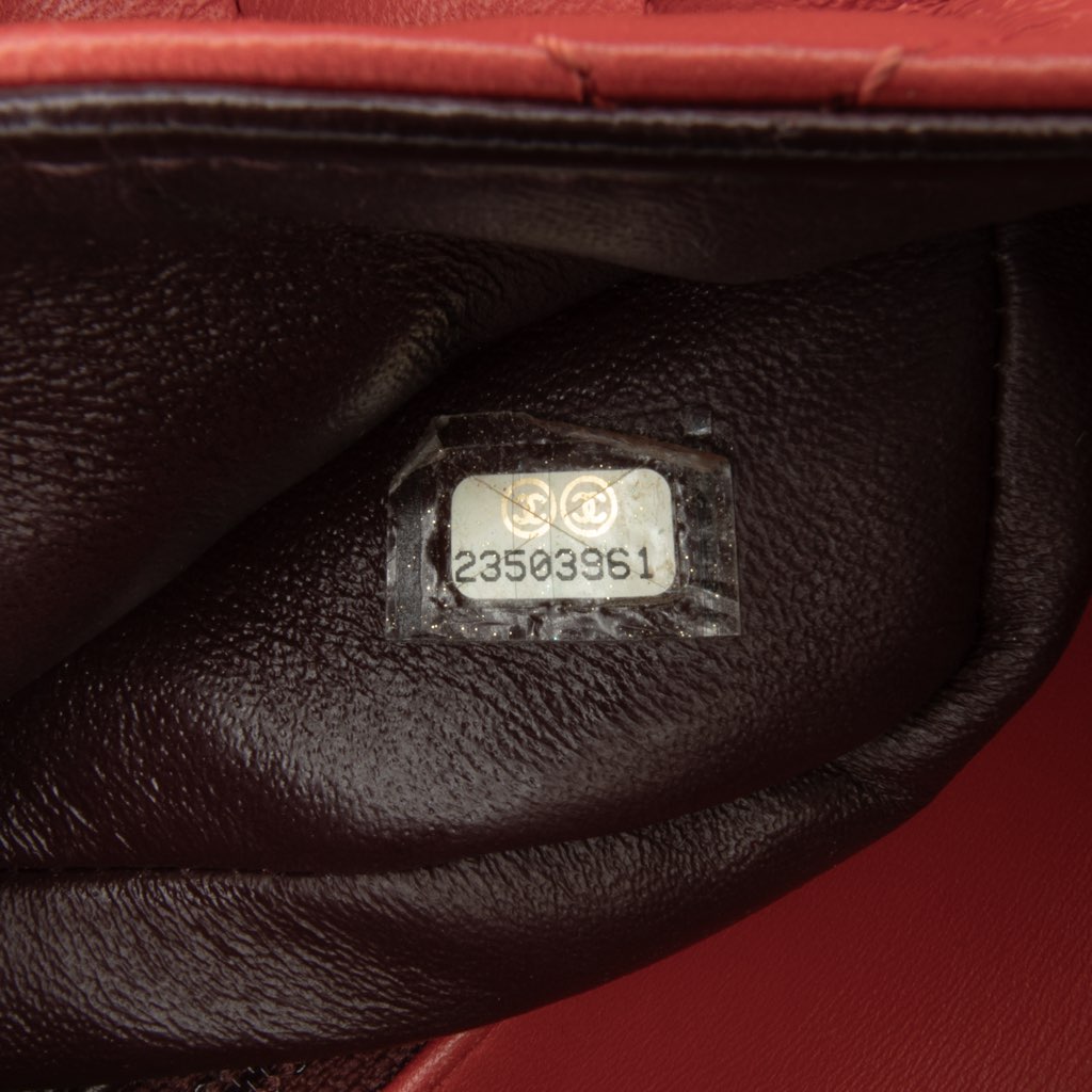 Chanel Mini Lambskin Two-Tone Day Flap - Image 10