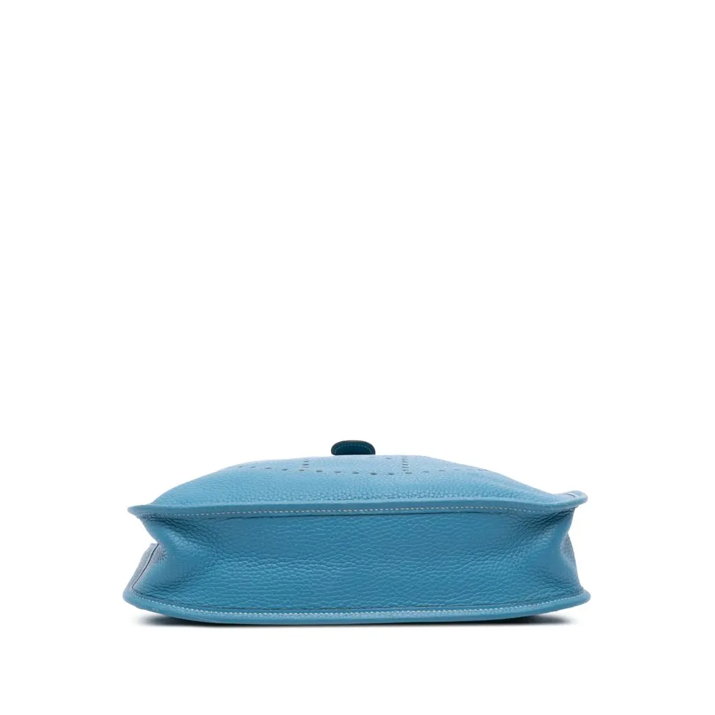 Hermès Clemence Evelyne I 29 Blue Leather Very good - Inside View