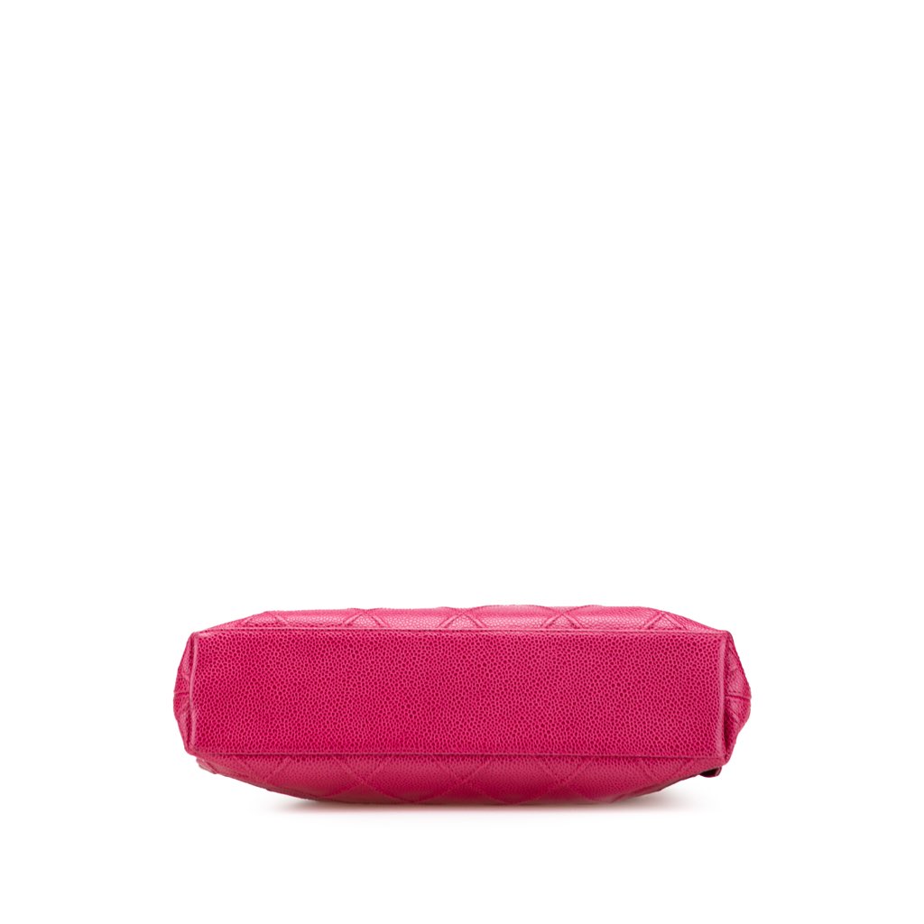 Chanel CC Quilted Caviar Chain Tote - Image 6