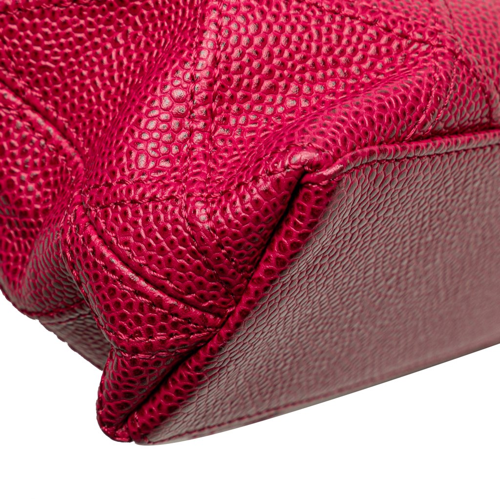 Chanel CC Quilted Caviar Chain Tote - Image 12