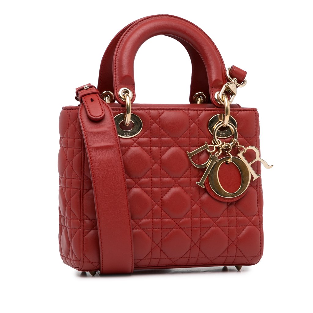 Dior Small Lambskin Cannage My ABCDior Lady Dior - 2