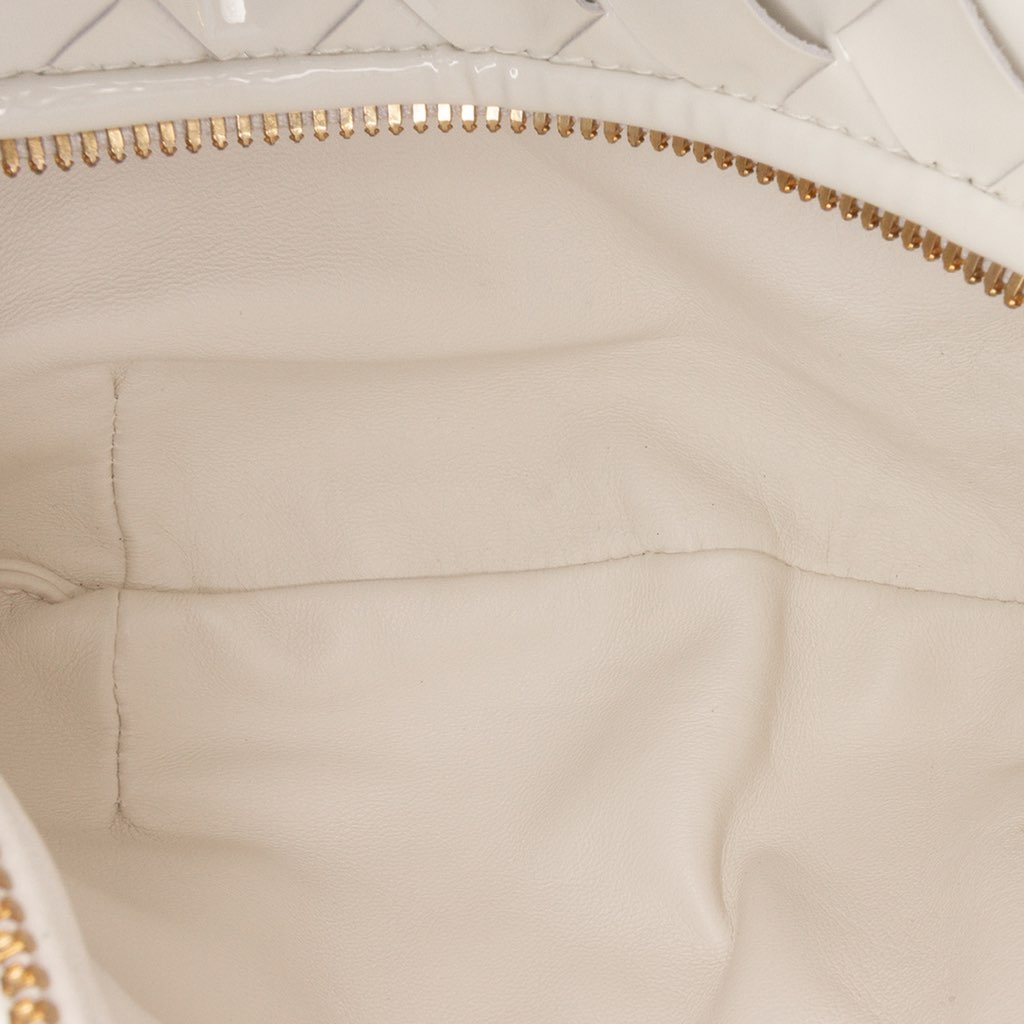 Bottega Veneta Mini Patent Intrecciato Jodie - 4