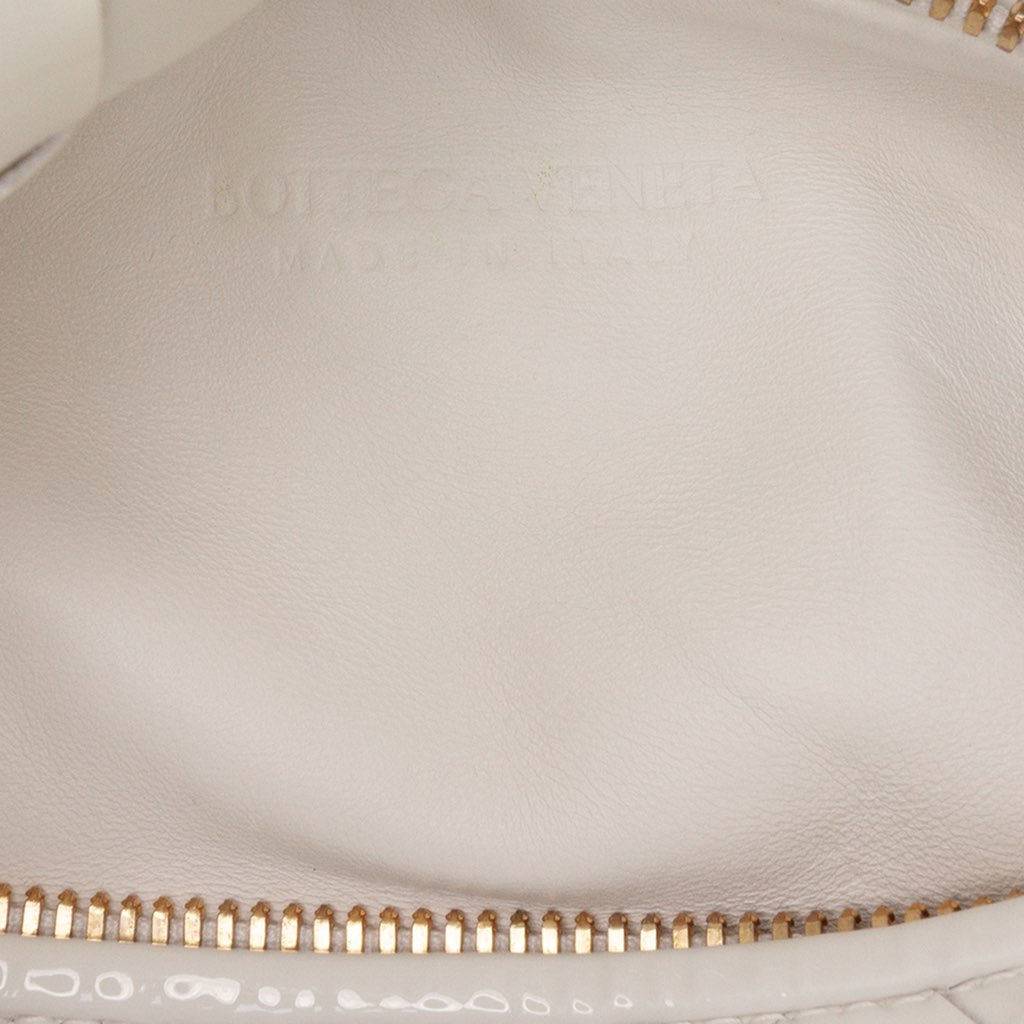 Bottega Veneta Mini Patent Intrecciato Jodie - 5