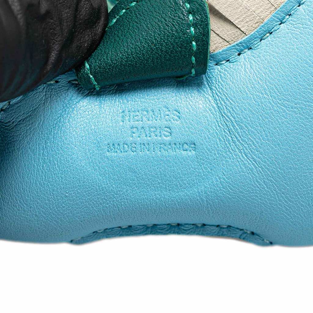 Hermès Milo Lambskin Grigri Rodeo Horse Bag Charm TPM - 3