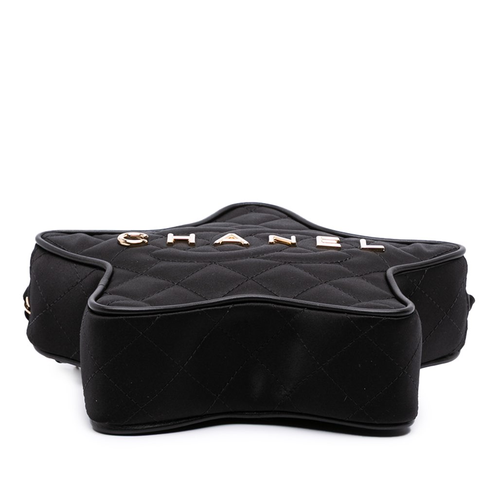 Chanel Quilted Satin Walk Of Fame Star Crossbody - Image 6