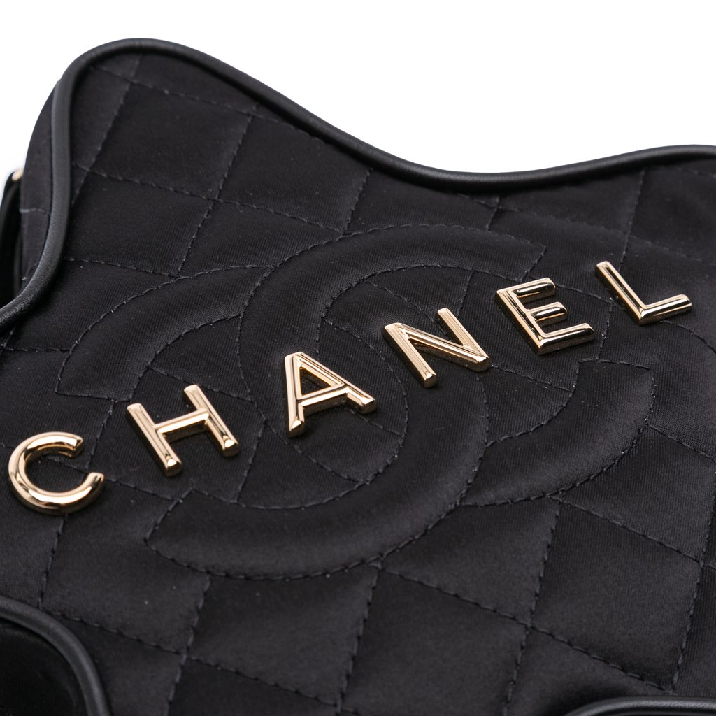 Chanel Quilted Satin Walk Of Fame Star Crossbody - Image 11