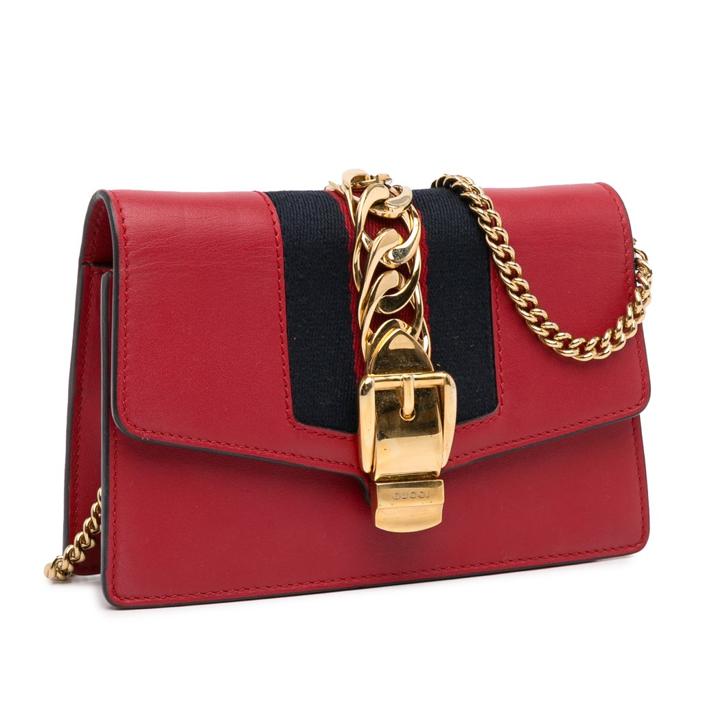 Gucci Super Mini Sylvie Chain Bag - 2