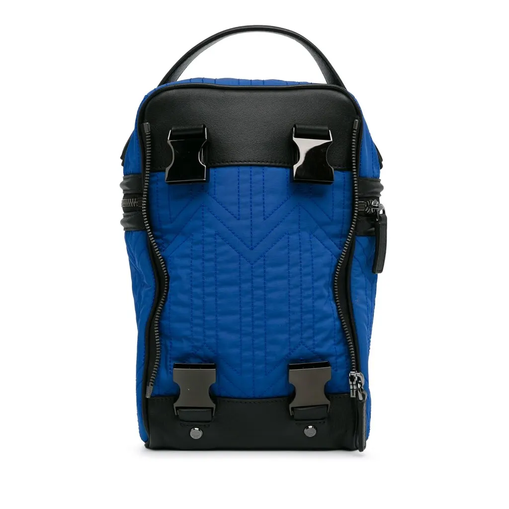 MCM x Christopher Raeburn Nylon Jet Pack Blue Good - Inside View