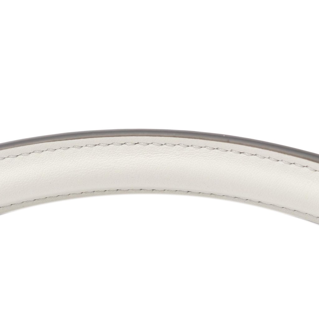 Fendi Versace Vitello Seta Fendace Mini Brooch Baguette Satchel - Detail 1