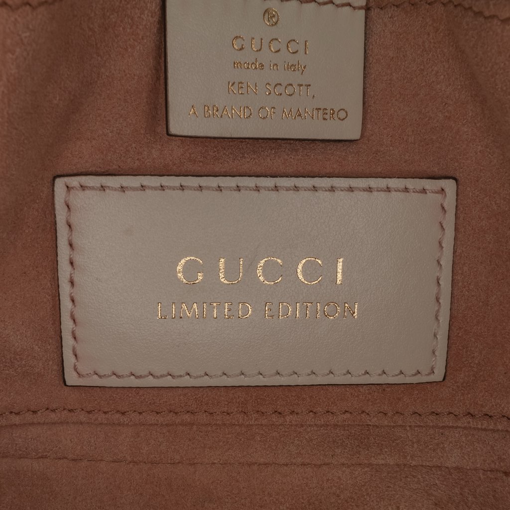 Gucci Ken Scott Mini GG Marmont Floral Printed Matelasse Leather Flap Crossbody - 5