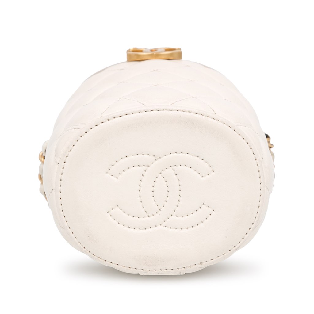 Chanel Small Quilted Lambskin Crown Box Bag - 4