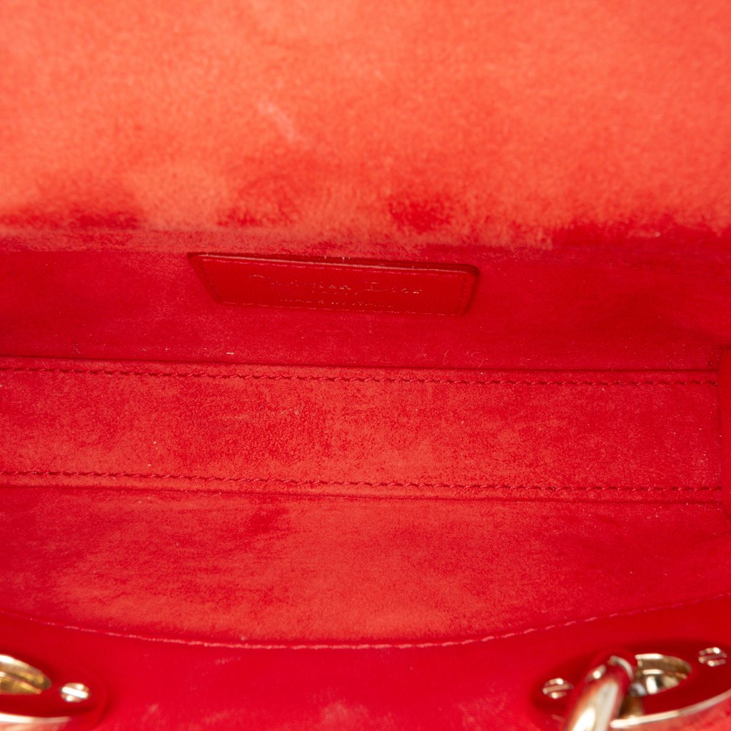 Dior Micro Lambskin Cannage Lady D Joy - 4