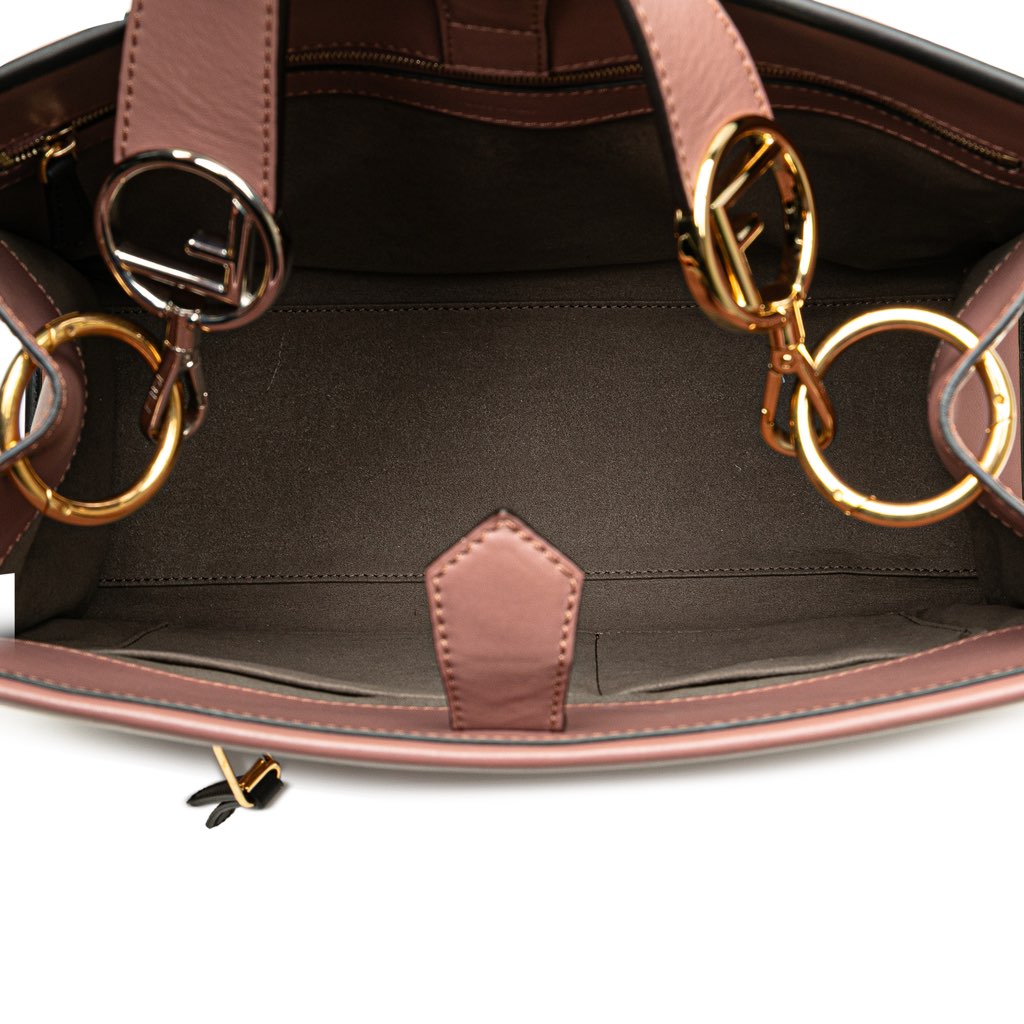 Fendi Medium Leather Runaway Satchel - 4