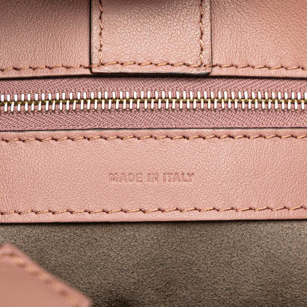 Fendi Medium Leather Runaway Satchel - Side view