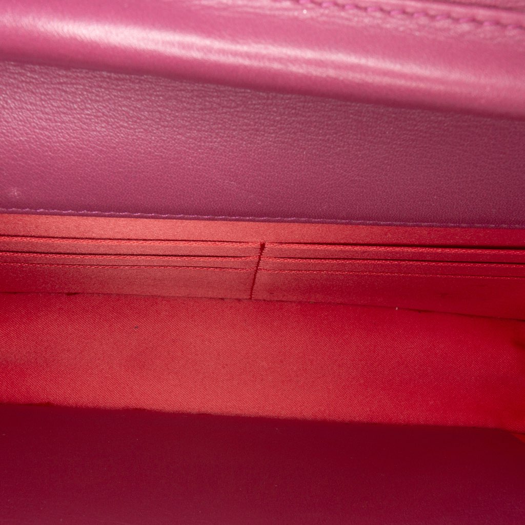 Chanel Patent CC Lipstick Wallet On Chain - 4