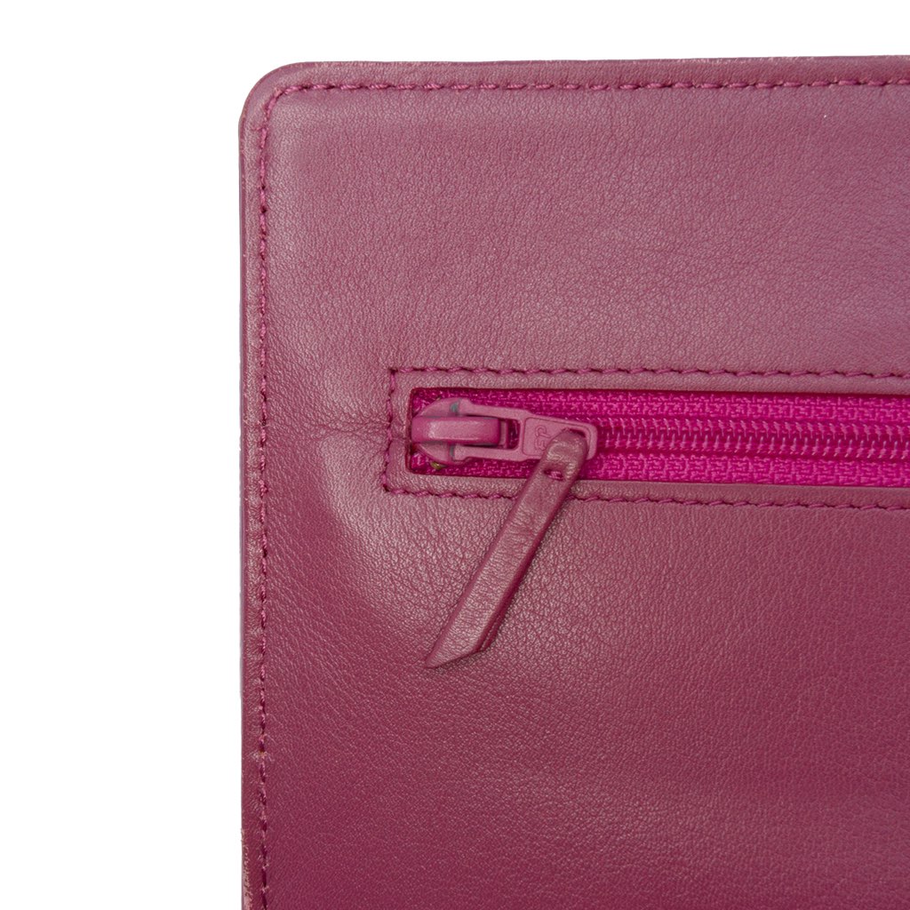 Chanel Patent CC Lipstick Wallet On Chain - Side view