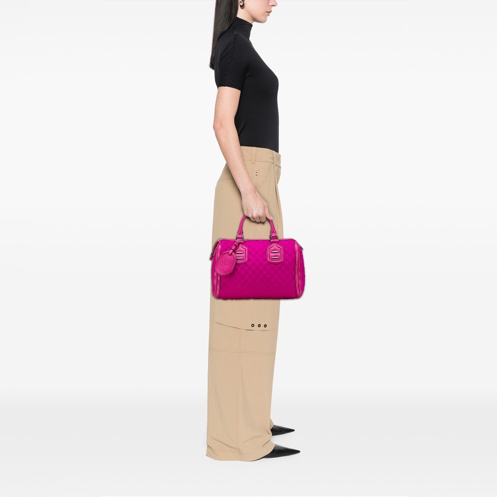 Gucci Medium Guccissima Neoprene Techno Tag Boston Bag - Image 13