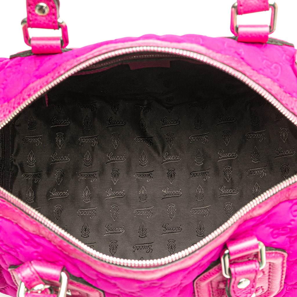 Gucci Medium Guccissima Neoprene Techno Tag Boston Bag - 4