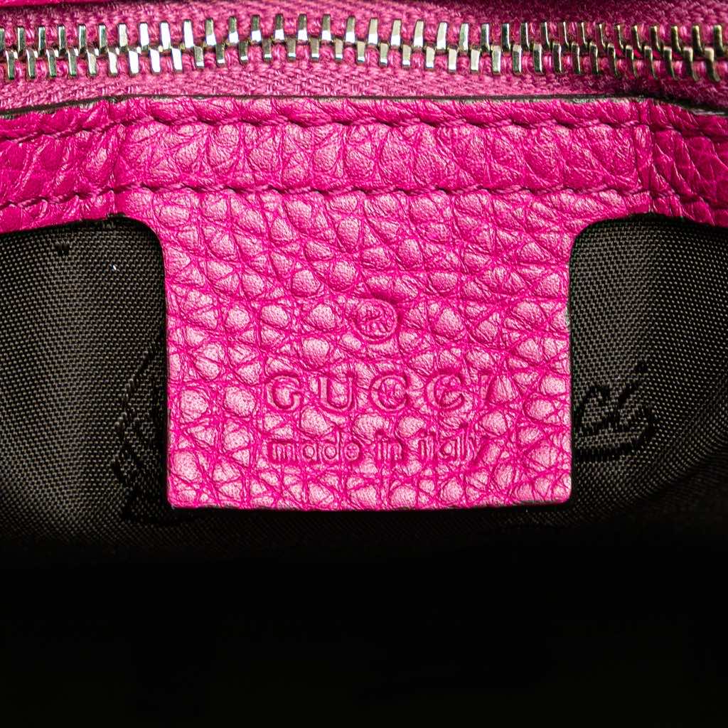 Gucci Medium Guccissima Neoprene Techno Tag Boston Bag - Side view