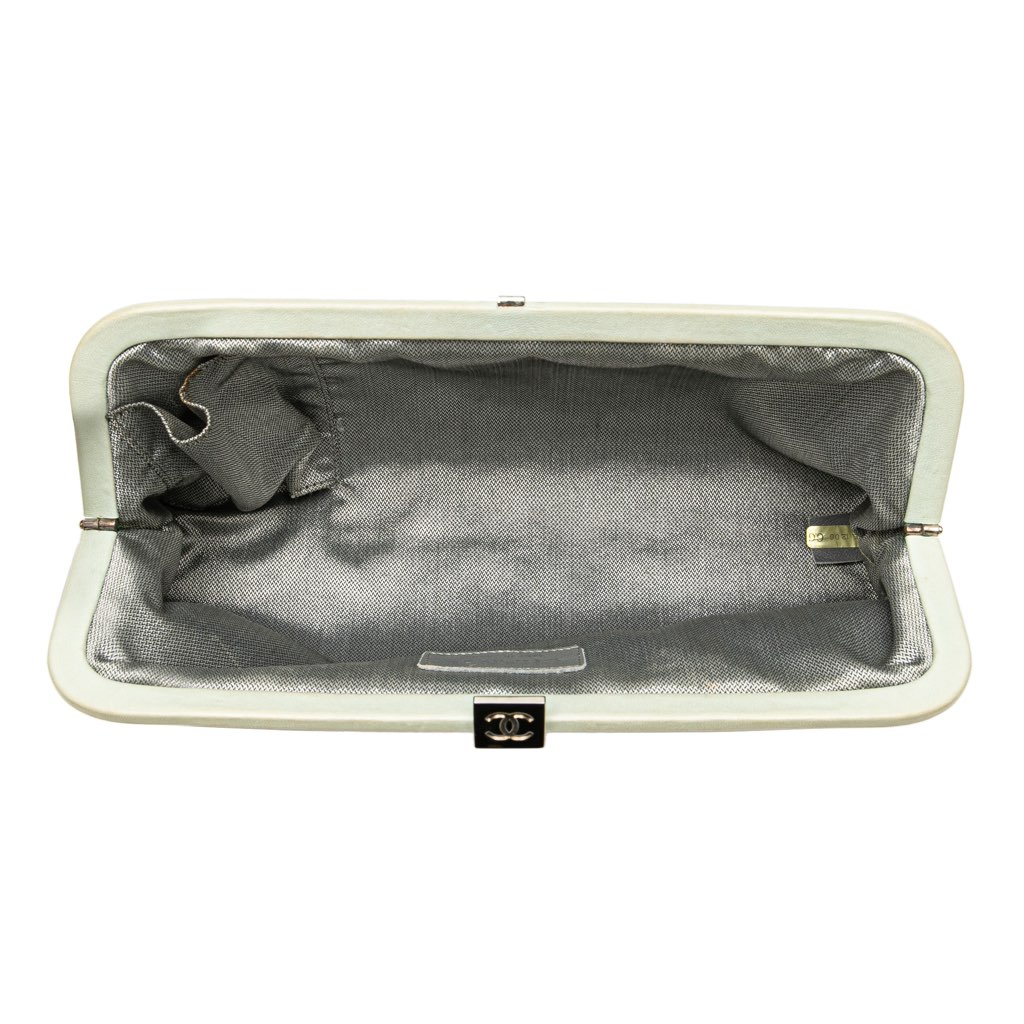 Chanel Quilted Lambskin Mademoiselle Ligne Clutch - 4