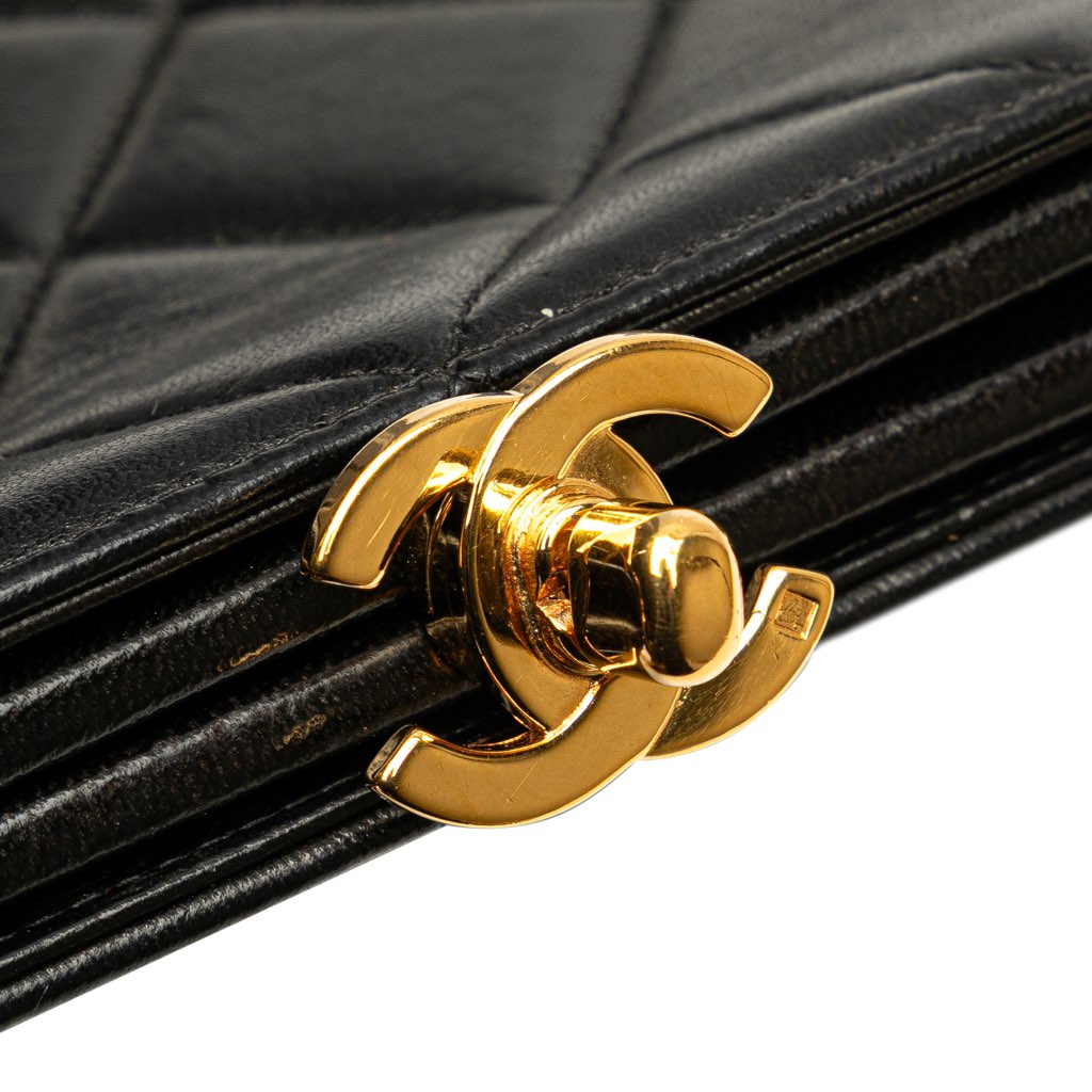 Chanel Quilted Lambskin Frame Chain Crossbody - Image 10