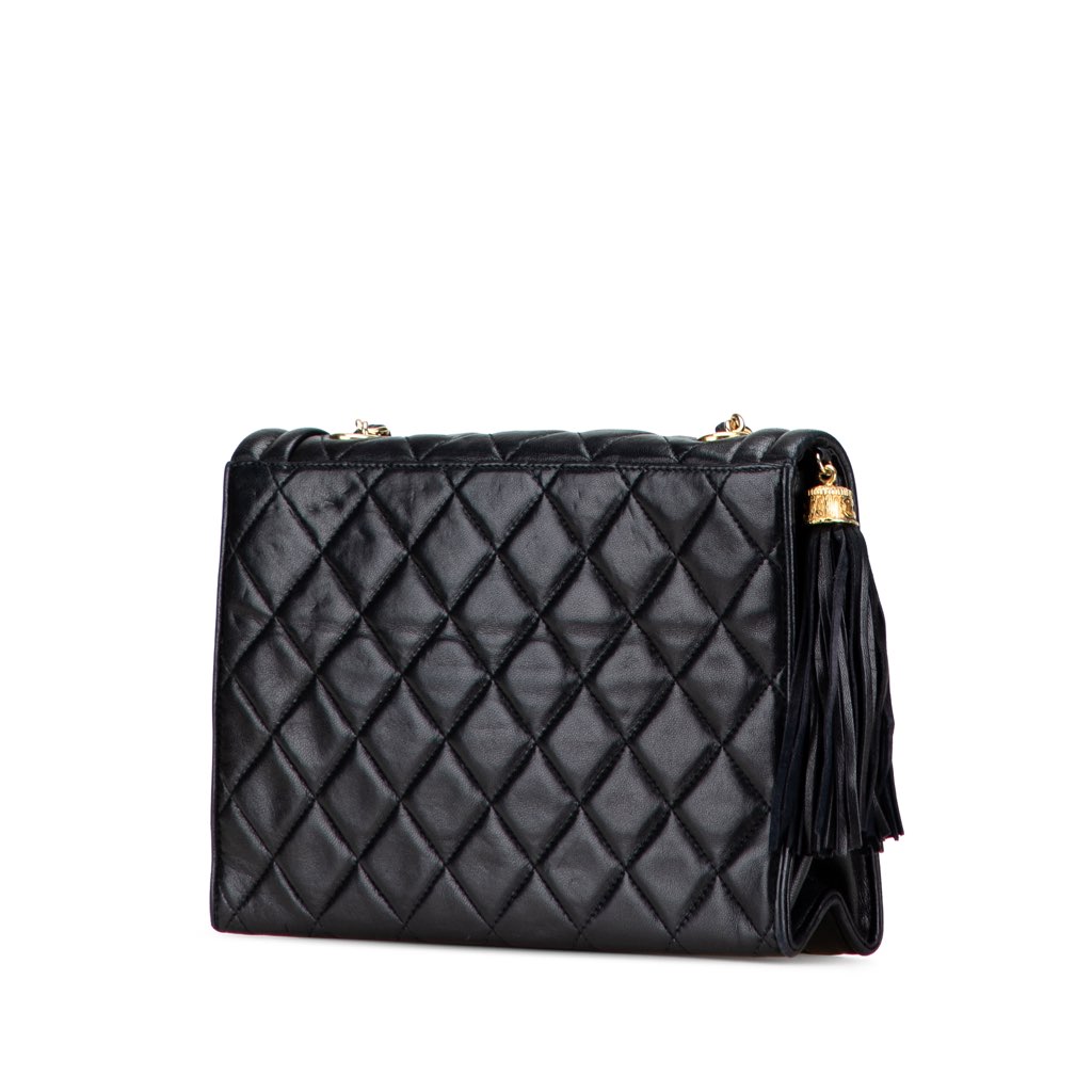 Chanel Quilted Lambskin Tassel Flap - 2