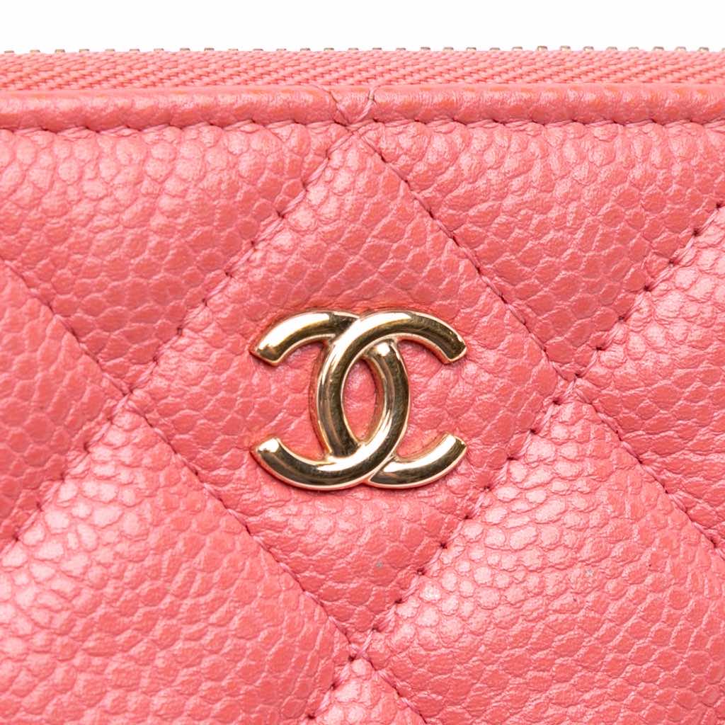 Chanel Medium Quilted Caviar O Case Clutch - Image 10